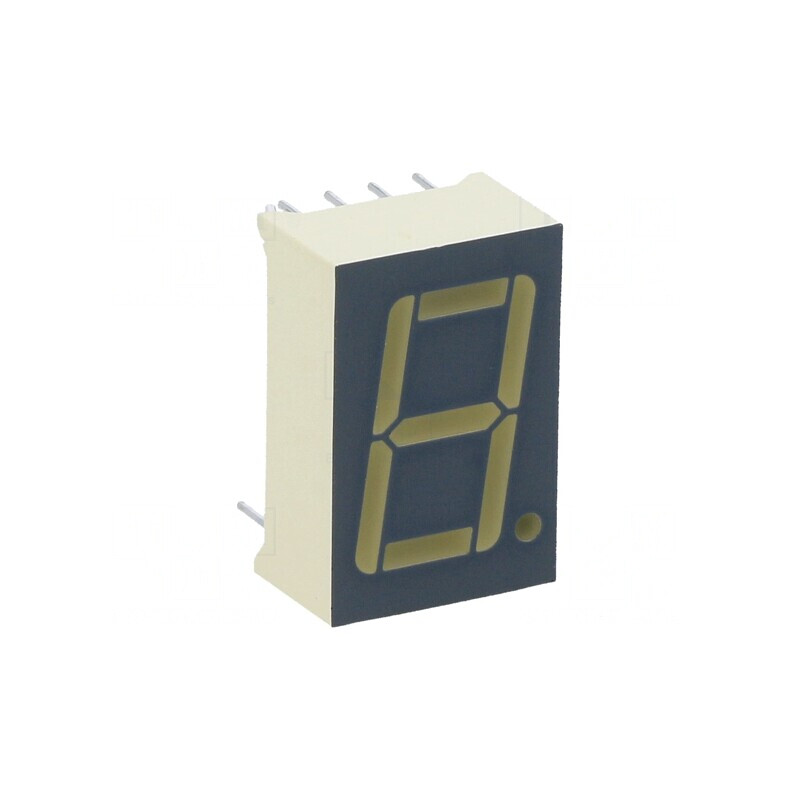 Afișaj LED 7 segmente 14,22mm roșu catod unic | Electronic-mag.ro | Componente Electronice