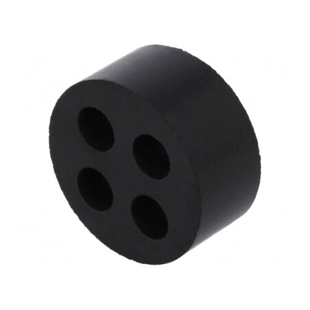 Insert Presetupă 6mm M32 4 Orificii IP54 Cauciuc NBR | Electronic-mag.ro | Componente Electronice
