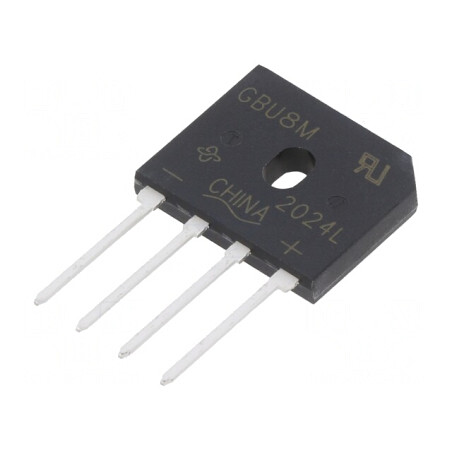 Punte Redresoare Monofazată 1kV 8A | Electronic-mag.ro | Componente Electronice