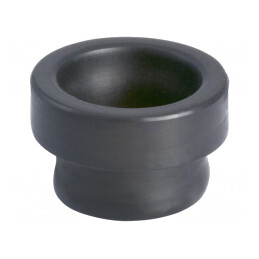 Obturator Elastomer Negru 32mm  | Electronic-mag.ro | Componente Electronice