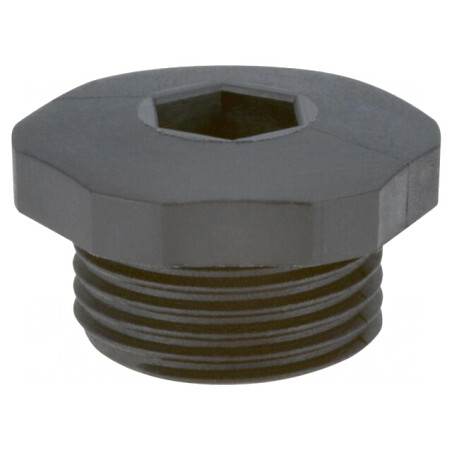 Capac de protecție neagră M32 IP54 Metric | Electronic-mag.ro | Componente Electronice