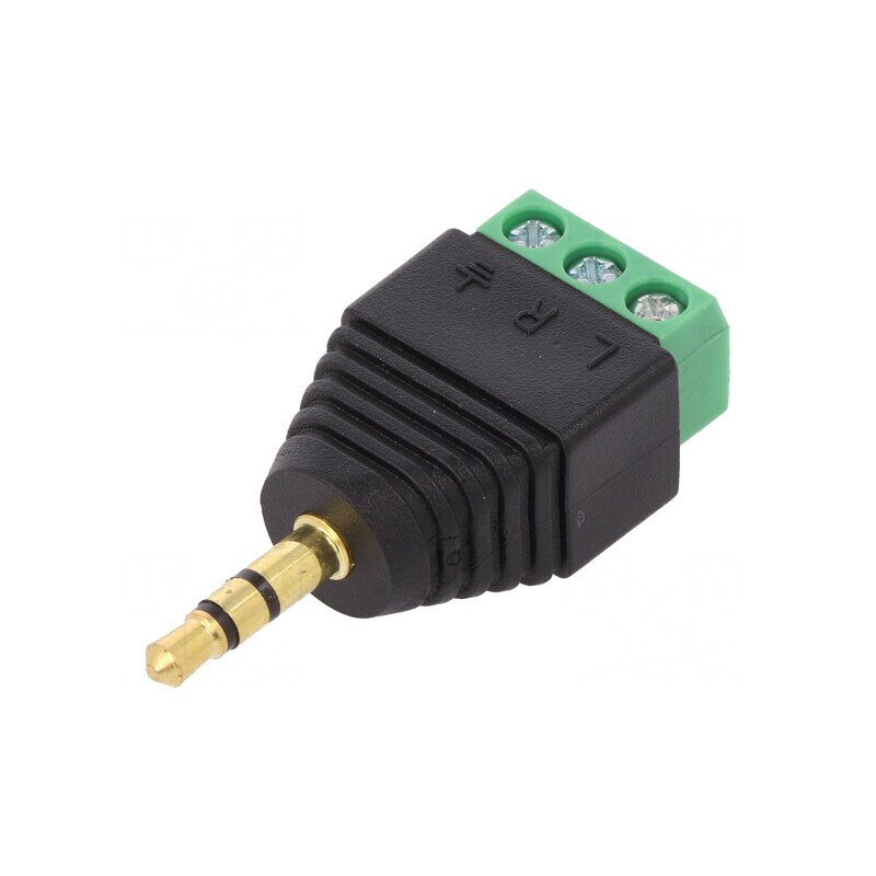 Adaptor Jack 3,5mm Stereo 3 Pin | Electronic-mag.ro | Componente Electronice Adaptor Jack 3,5mm Stereo 3 Pin | Electronic-mag.ro | Componente Electronice