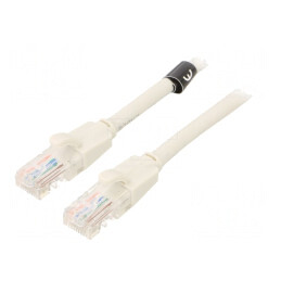 Patch Cord U/UTP Cat6 Gri 1.5m Ecranat | Electronic-mag.ro | Componente Electronice