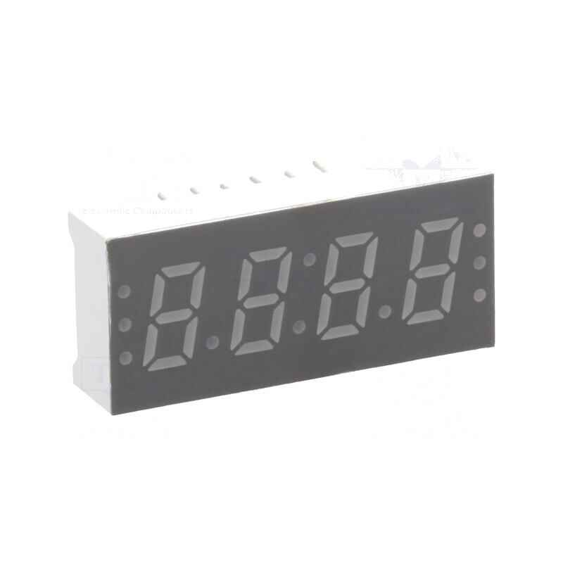 Afișaj LED 7 Segmente 4 Digite Roșu | Electronic-mag.ro | Componente Electronice