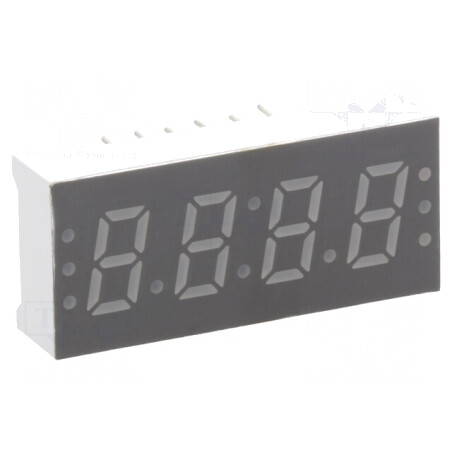 Afișaj LED 7 Segmente 4 Digite Roșu | Electronic-mag.ro | Componente Electronice