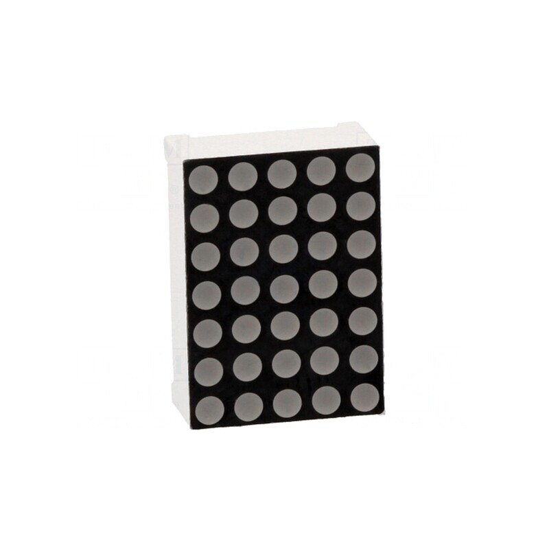 Matrice LED 5x7 Galben-Verde 12,7x17,8mm | Electronic-mag.ro | Componente Electronice