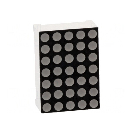 Matrice LED 5x7 Galben-Verde 12,7x17,8mm | Electronic-mag.ro | Componente Electronice