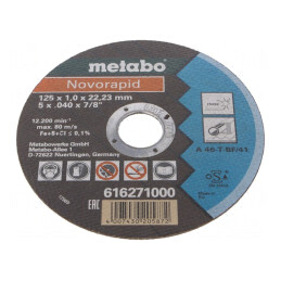 Disc de Tăiere 125mm 22,23mm 1mm | Electronic-mag.ro | Componente Electronice