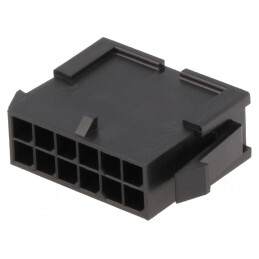 Mufă cablu-cablu Micro-Fit 3.0 3mm 12-PIN fără contacte | Electronic-mag.ro | Componente Electronice