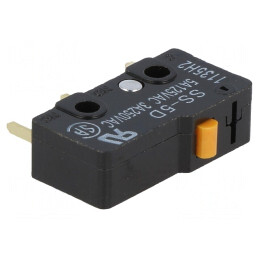 Microîntrerupător SNAP ACTION SPDT 5A 125VAC fără manetă | Electronic-mag.ro | Componente Electronice
