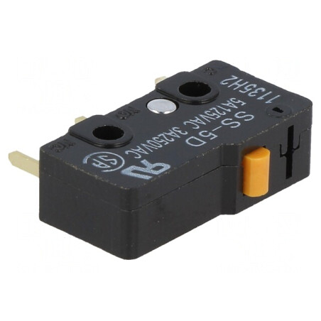 Microîntrerupător SNAP ACTION SPDT 5A 125VAC fără manetă | Electronic-mag.ro | Componente Electronice