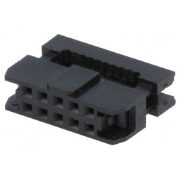 Mufă IDC Mamă 10 PIN Aurit 1mm fără Presare | Electronic-mag.ro | Componente Electronice
