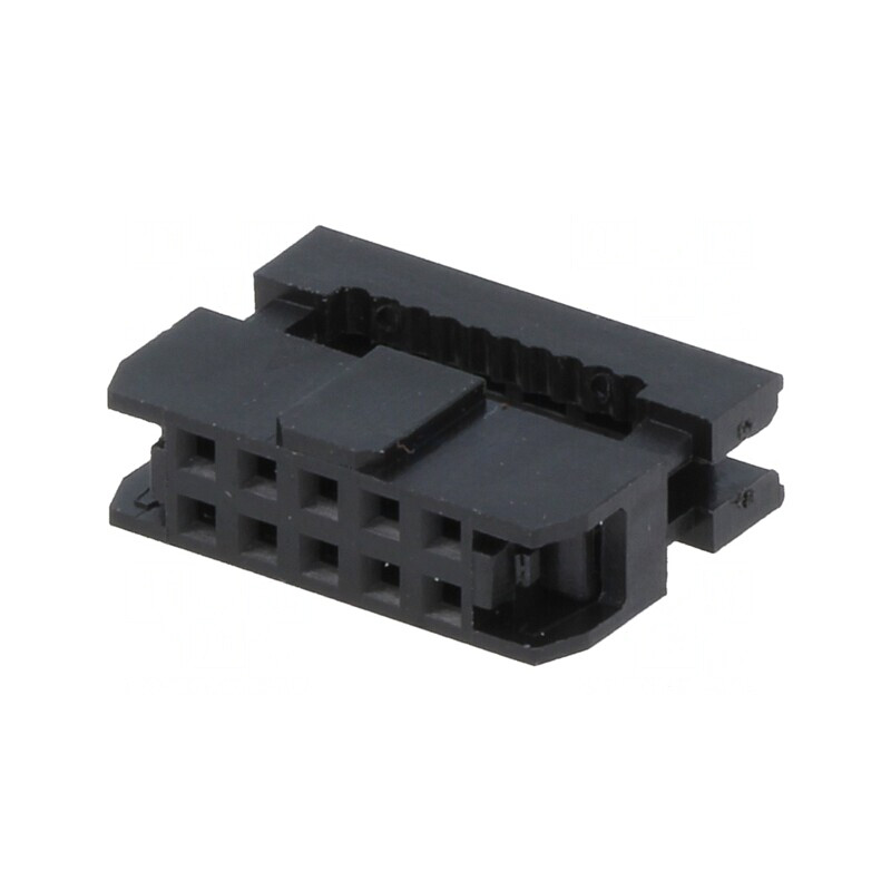 Mufă IDC Mamă 10 PIN Aurit 1mm fără Presare | Electronic-mag.ro | Componente Electronice
