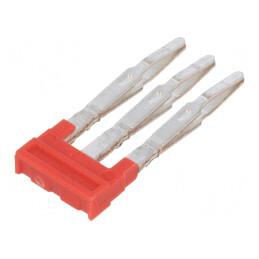 Punte cu șuruburi 3 piste roșie seria A | Electronic-mag.ro | Componente Electronice
