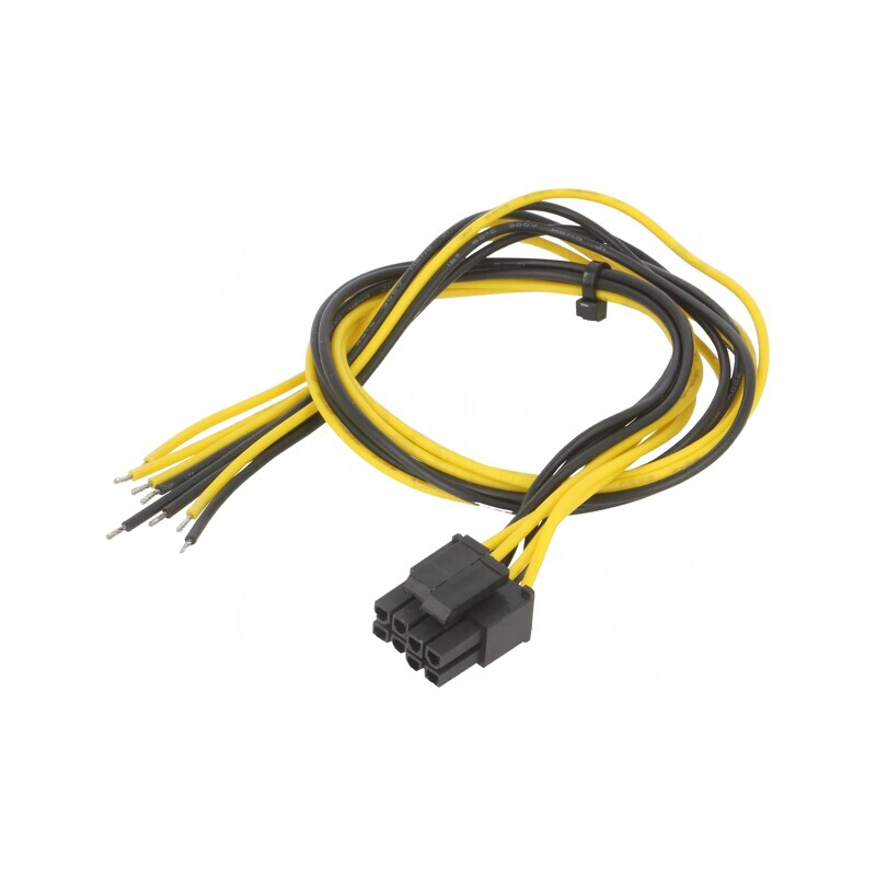 Cablu de alimentare EPS 8pin 0,45m | Electronic-mag.ro | Componente Electronice