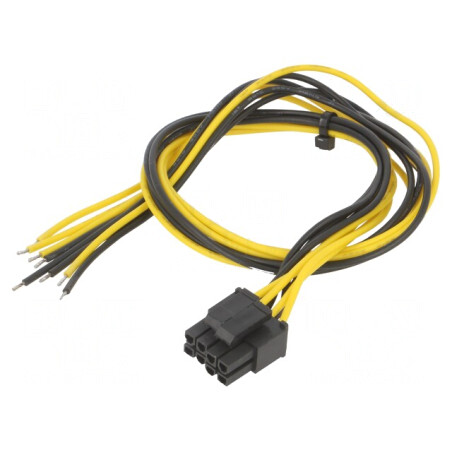 Cablu de alimentare EPS 8pin 0,45m | Electronic-mag.ro | Componente Electronice