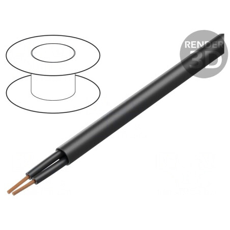 Cablu ÖLFLEX Classic 110 BK 2x0.75mm² Neecranat 300/500V | Electronic-mag.ro | Componente Electronice