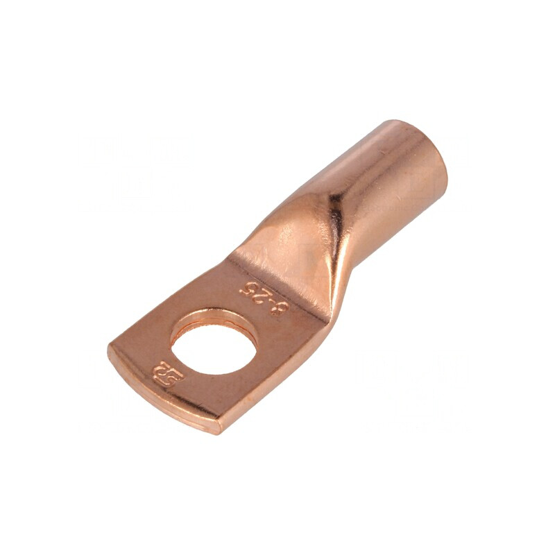 Vârf Inelar Tubular M8 25mm2 Crimpat Cupru 30,5mm | Electronic-mag.ro | Componente Electronice Vârf Inelar Tubular M8 25mm2 Crimpat Cupru 30,5mm | Electronic-mag.ro | Componente Electronice