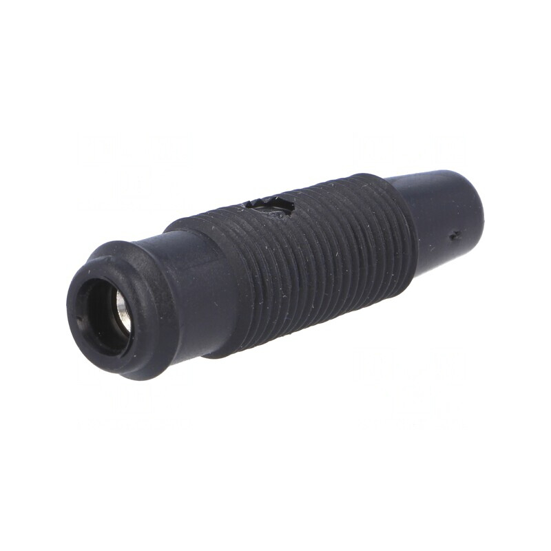 Adaptor Banană 4mm Negru Priză 4mm | Electronic-mag.ro | Componente Electronice