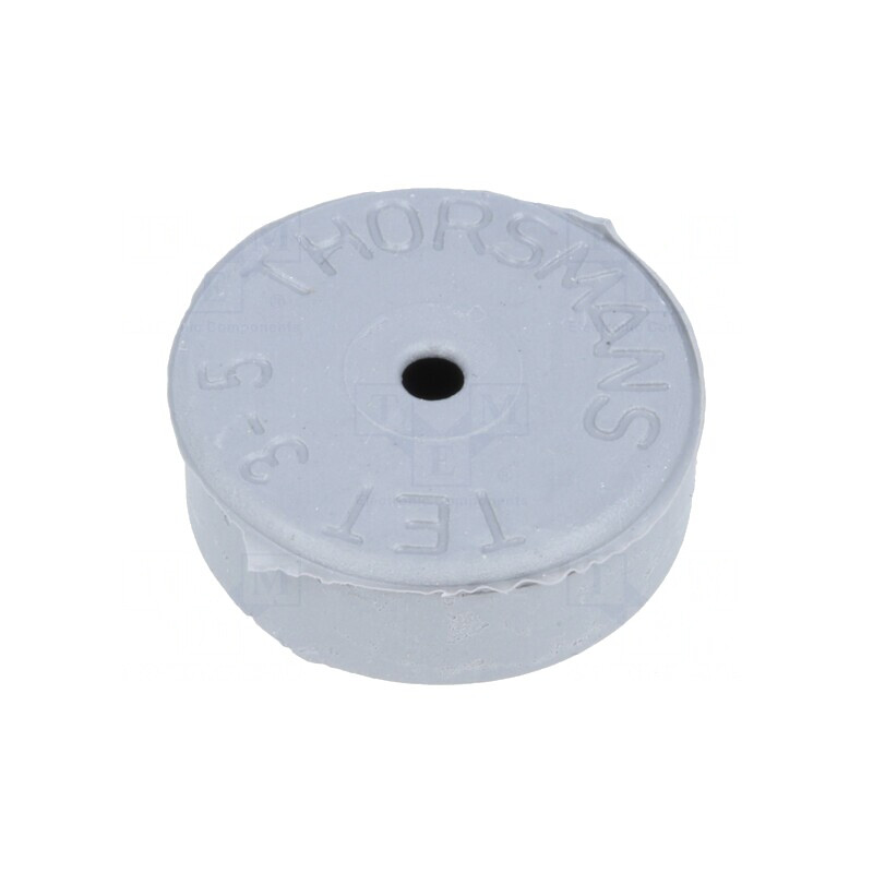 Manșon EPDM Gri 13mm pentru Cablu 3-5mm | Electronic-mag.ro | Componente Electronice