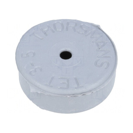 Manșon EPDM Gri 13mm pentru Cablu 3-5mm | Electronic-mag.ro | Componente Electronice