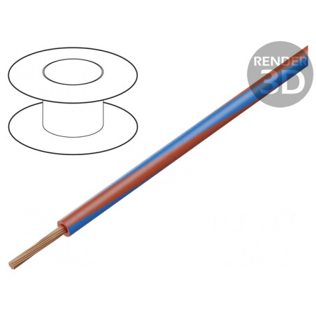Cablu Electric Cupru 1,5mm² PVC Roșu-Albastru | Electronic-mag.ro | Componente Electronice