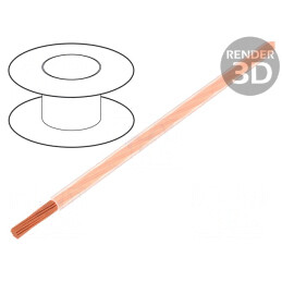 Cablu Electric Cupru 1,5mm² PVC Transparent 300V/500V | Electronic-mag.ro | Componente Electronice