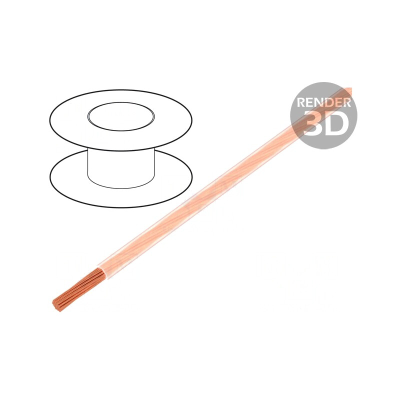 Cablu Electric Cupru 1,5mm² PVC Transparent 300V/500V | Electronic-mag.ro | Componente Electronice