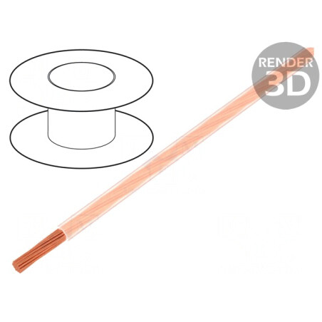 Cablu Electric Cupru 1,5mm² PVC Transparent 300V/500V | Electronic-mag.ro | Componente Electronice