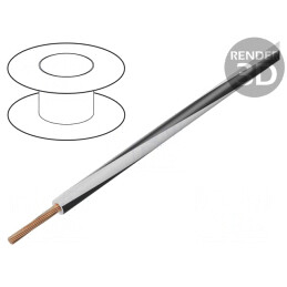 Cablu Electric 1,5mm2 PVC Alb-Negru 300V/500V | Electronic-mag.ro | Componente Electronice
