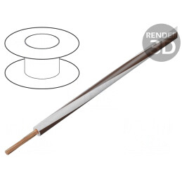 Cablu H05V-K 1,5mm2 PVC Alb-Maro 100m | Electronic-mag.ro | Componente Electronice
