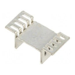 Radiator extrudat argintiu cupru 12,7mm x 26,2mm | Electronic-mag.ro | Componente Electronice