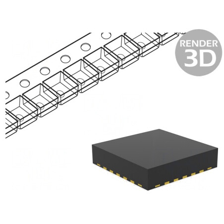 Microcontroler AVR VQFN20 ATTINY | Electronic-mag.ro | Componente Electronice