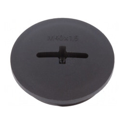 Capac de Protecție Poliamidă Neagră IP68 M40 1,5 | Electronic-mag.ro | Componente Electronice