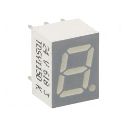 Afişaj LED 7 segmente 7mm galben | Electronic-mag.ro | Componente Electronice
