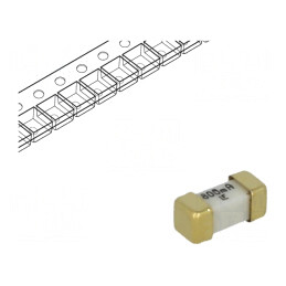 Siguranță Ultra-Rapidă 800mA 125VAC 125VDC SMD