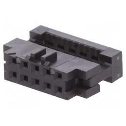Mufă IDC Mamă 10 PIN Aurit 1mm | Electronic-mag.ro | Componente Electronice