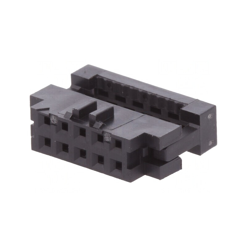 Mufă IDC Mamă 10 PIN Aurit 1mm | Electronic-mag.ro | Componente Electronice
