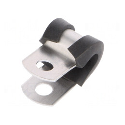 Clipsuri aluminiu 4,8mm W 12,7mm pentru montaj 5,2mm | Electronic-mag.ro | Componente Electronice