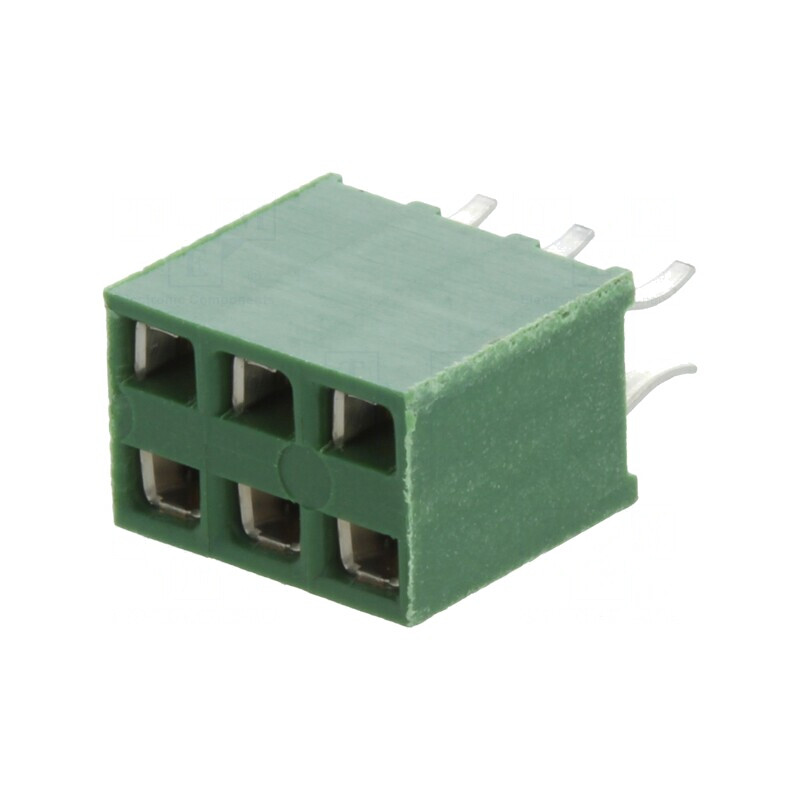 Soclu pini 6 drept 2,54mm THT 2x3 | Electronic-mag.ro | Componente Electronice