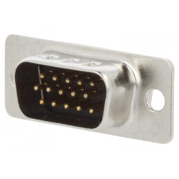 Conector D-Sub HD 15-Pin Aurit pentru Cablu | Electronic-mag.ro | Componente Electronice