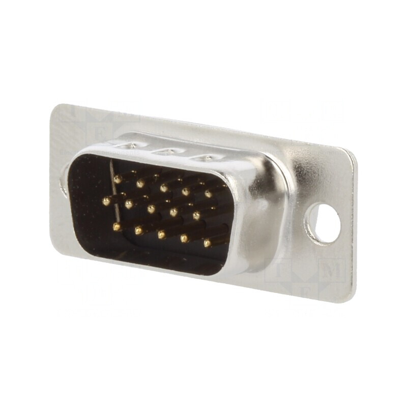 Conector D-Sub HD 15-Pin Aurit pentru Cablu | Electronic-mag.ro | Componente Electronice