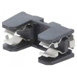 Clemă Siguranțe SMD 5x20mm 10A Neagră | Electronic-mag.ro | Componente Electronice