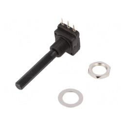 Potentiometru Axial 10kΩ 200mW THT 6mm Plastic | Electronic-mag.ro | Componente Electronice