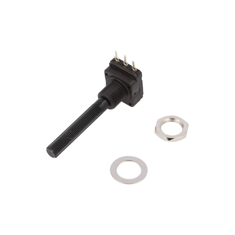 Potentiometru Axial 10kΩ 200mW THT 6mm Plastic | Electronic-mag.ro | Componente Electronice