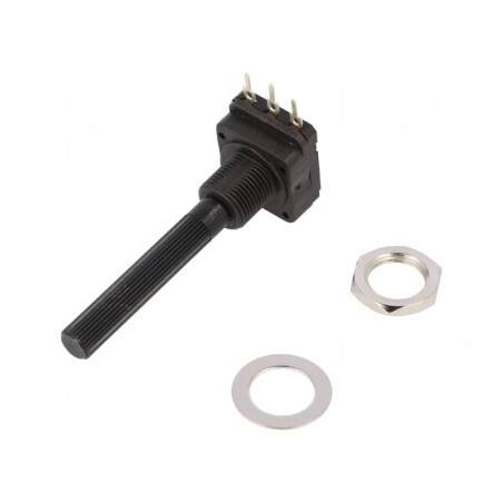 Potentiometru Axial 10kΩ 200mW THT 6mm Plastic | Electronic-mag.ro | Componente Electronice