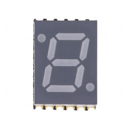 Afișaj LED 7 Segmente 7mm Albastru | Electronic-mag.ro | Componente Electronice