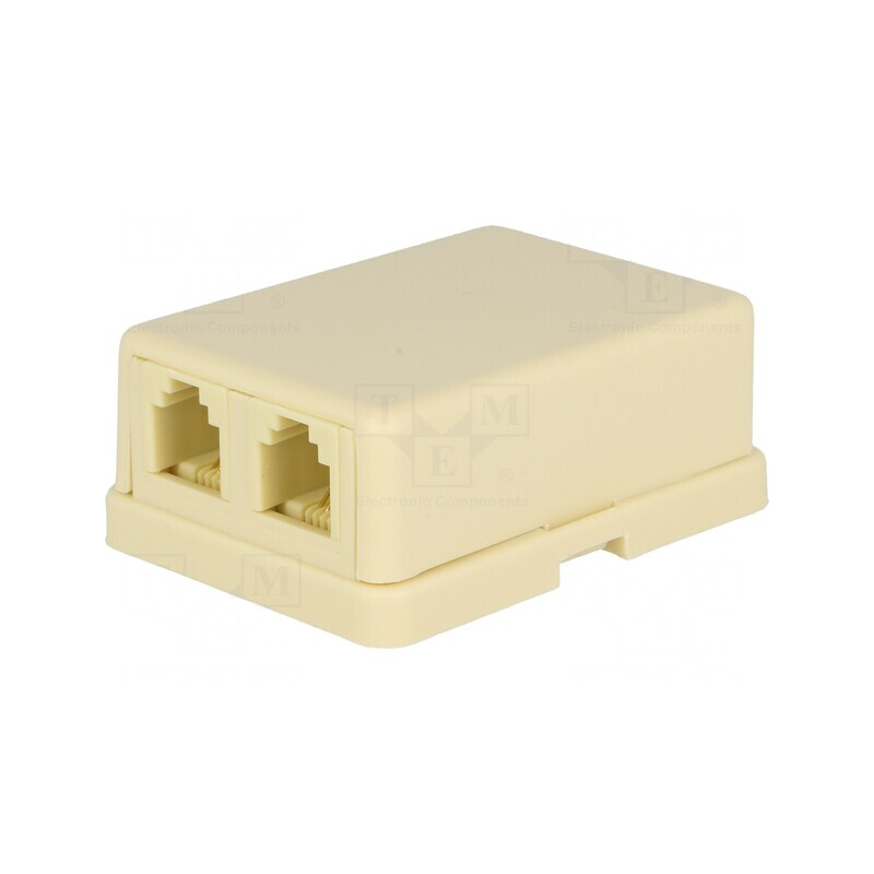 Soclu RJ11 dublu 6p4c cu terminal şurub 58mm | Electronic-mag.ro | Componente Electronice Soclu RJ11 dublu 6p4c cu terminal şurub 58mm | Electronic-mag.ro | Componente Electronice
