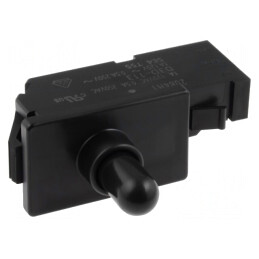 Comutator Ușă SPDT 0,5A/250VAC Negru | Electronic-mag.ro | Componente Electronice