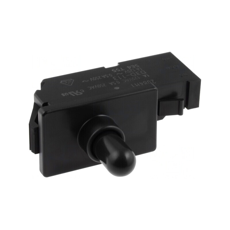 Comutator Ușă SPDT 0,5A/250VAC Negru | Electronic-mag.ro | Componente Electronice